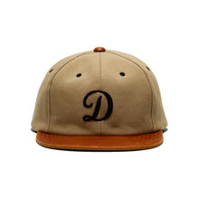 画像をギャラリービューアに読み込む, THE.H.W.DOG&CO 2 TONE LEATHER COTTON CAP(BEIGE)