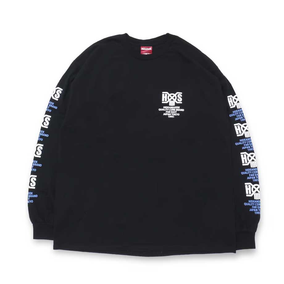 Hide and Seek HS×BH L/S Tee(BLK) – BASE L.H.P