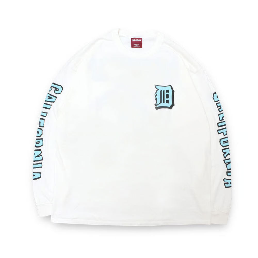 Hide and Seek DUSTYCHAMP×Damian Fulton L/S Tee(White)