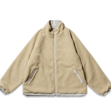 Load image into Gallery viewer, BASE LHP original Reversible Boa Jacket (Gray)
