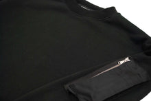 Load image into Gallery viewer, D / hill "hollywood leopard bw" SWEATER SHIRT