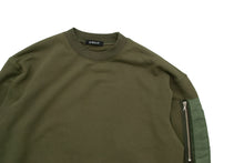 Load image into Gallery viewer, D / hill "hollywood leopard bw" SWEATER SHIRT