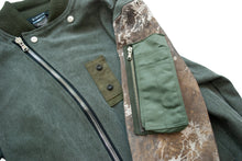 Load image into Gallery viewer, D / Hill × Base L.H. P Exclusive MA-1 (Khaki)
