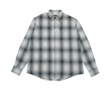Load image into Gallery viewer, D / Hill Black & White "Hills Lover Ambigram" Shadowcheck Shirt