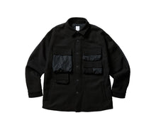 Load image into Gallery viewer, Liberaiders quilted Utility Shirt (Black)