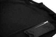 Load image into Gallery viewer, D / hill "hollywood leopard bw" SWEATER SHIRT