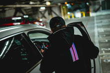 Load image into Gallery viewer, D / hill black "hollywood" Pull-over Hoodie