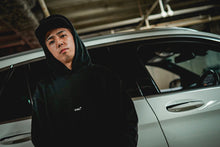 Load image into Gallery viewer, D / hill black "hollywood" Pull-over Hoodie