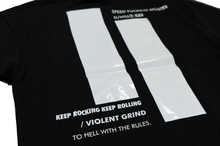 Load image into Gallery viewer, D / Hill Black "Violent Grind" Short Sleeve T-SHIRT