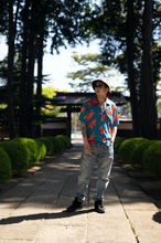 画像をギャラリービューアに読み込む, Liberaiders ORIGAMI RAYON SHIRT(BLUE)