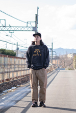 画像をギャラリービューアに読み込む, 【30%OFF】Liberaiders VINTAGE WASH CREWNECK (Black)