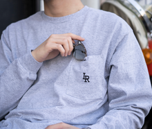 画像をギャラリービューアに読み込む, 【30%OFF】Liberaiders LR LOGO POCKET L/S TEE (GRAY)
