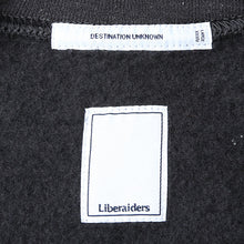 画像をギャラリービューアに読み込む, 【30%OFF】Liberaiders VINTAGE WASH CREWNECK (Black)