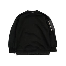 Load image into Gallery viewer, D / hill "hollywood leopard bw" SWEATER SHIRT