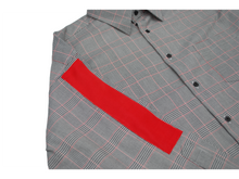 Charger l'image dans la galerie, D / Hill Rouge "Taping" T-shirt Glencheck