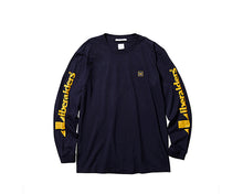 Load image into Gallery viewer, Liberaiders Triangle Logo L/S Tee (Navy)
