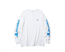 Load image into Gallery viewer, Liberaiders Triangle Logo L / S Tee (White)