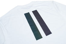 画像をギャラリービューアに読み込む, D/HILL "IRIDESCENT” Short Sleeve T-shirt(WHITE)