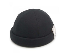 Charger l'image dans la galerie, The.H.W.DOG & CO Roll Cap Melton (Noir)