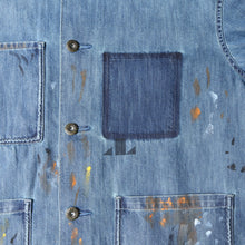 画像をギャラリービューアに読み込む, Liberaiders PAINT SPLATTER DENIM COVERALL