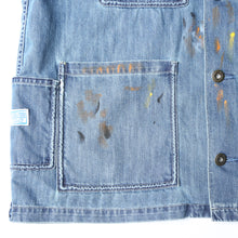 画像をギャラリービューアに読み込む, Liberaiders PAINT SPLATTER DENIM COVERALL