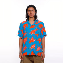 画像をギャラリービューアに読み込む, Liberaiders ORIGAMI RAYON SHIRT(BLUE)