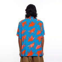 画像をギャラリービューアに読み込む, Liberaiders ORIGAMI RAYON SHIRT(BLUE)