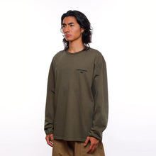 Load image into Gallery viewer, Liberaiders OVERDYED L/S TEE(OLIVE)