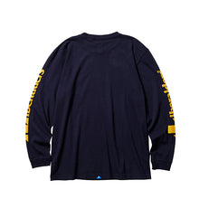 Load image into Gallery viewer, Liberaiders Triangle Logo L/S Tee (Navy)