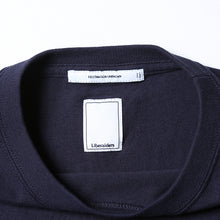 Load image into Gallery viewer, Liberaiders Triangle Logo L/S Tee (Navy)
