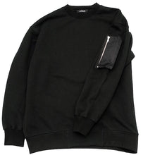 Load image into Gallery viewer, D / hill "hollywood leopard bw" SWEATER SHIRT