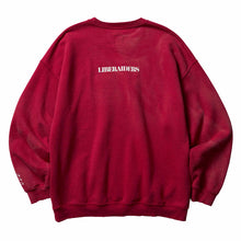 画像をギャラリービューアに読み込む, Liberaiders VINTAGE WASH CREWNECK (Burgundy)