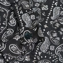 画像をギャラリービューアに読み込む, COOK MAN Delivery Jacket Paisley (Black)