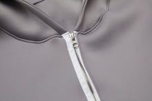 Charger l'image dans la galerie, D / Hill Grey "Shark" Sweat à capuche en néoprène complet