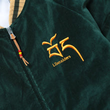 画像をギャラリービューアに読み込む, Liberaiders VELOUR VARSITY JACKET (GREEN)