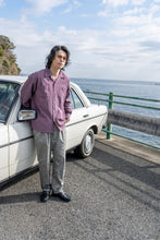 画像をギャラリービューアに読み込む, SON OF THE CHEESE RAYON OPEN COLLAR SHIRT(BLACK)
