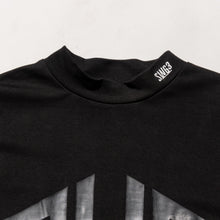 画像をギャラリービューアに読み込む, THE SWINGGGR SWG PUNCH MOCKNECK L/TEE, BLACK
