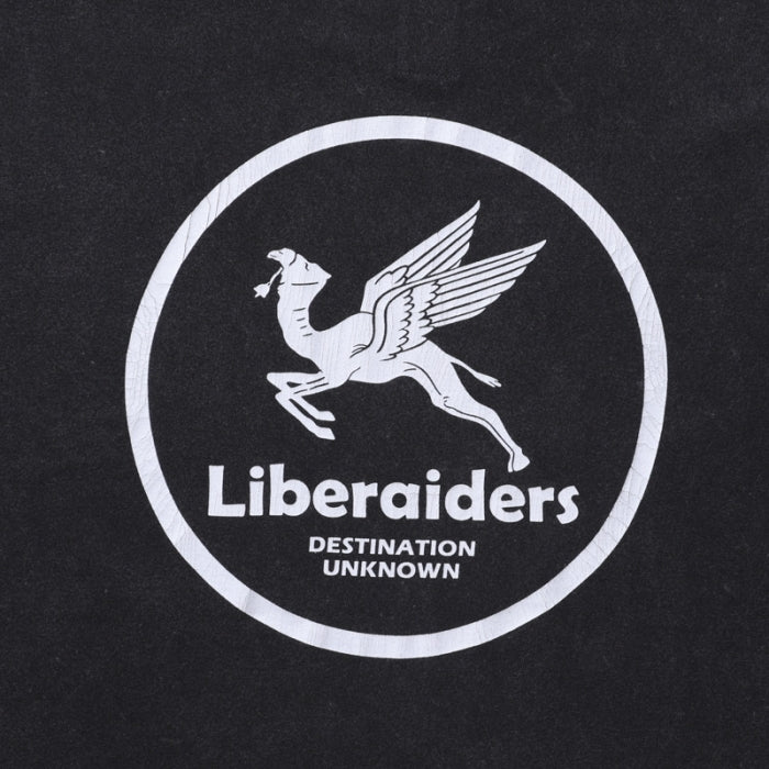 Liberaiders CIRCLE LOGO TEE (BLACK) – BASE L.H.P