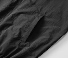 Charger l&#39;image dans la galerie, BASE LHP Embroidery Nylon track jacket (Black)
