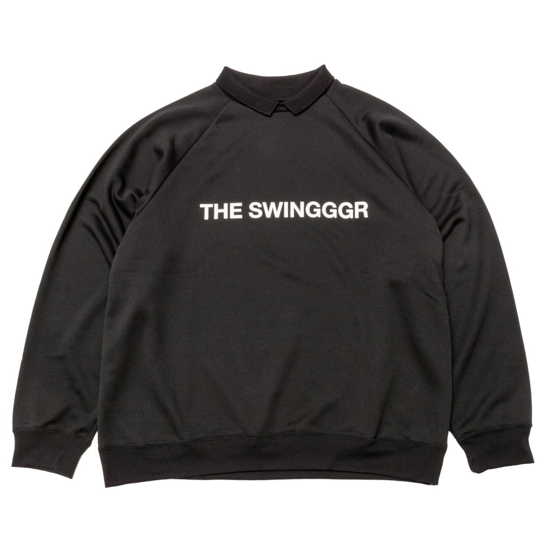 THE SWINGGGR 有領運動衫（黑色）