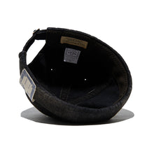 Charger l&#39;image dans la galerie, THE.H.W.DOG VINTAGE DENIM ROLL CAP (Black)
