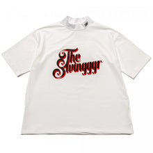 画像をギャラリービューアに読み込む, THE SWINGGGR DOUBLE COL MOCK NECK TEE (WHITE)
