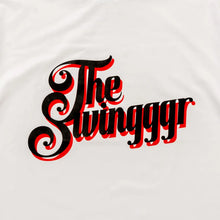 画像をギャラリービューアに読み込む, THE SWINGGGR DOUBLE COL MOCK NECK TEE (WHITE)
