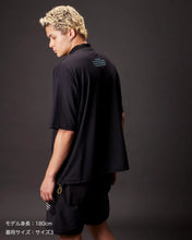 画像をギャラリービューアに読み込む, THE SWINGGGR DOUBLE COL MOCK NECK TEE (BLACK)
