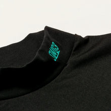 画像をギャラリービューアに読み込む, THE SWINGGGR DOUBLE COL MOCK NECK TEE (BLACK)
