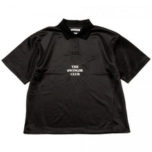 Load image into Gallery viewer, THE SWINGGGR SWG POLO SHIRT (BLACK)
