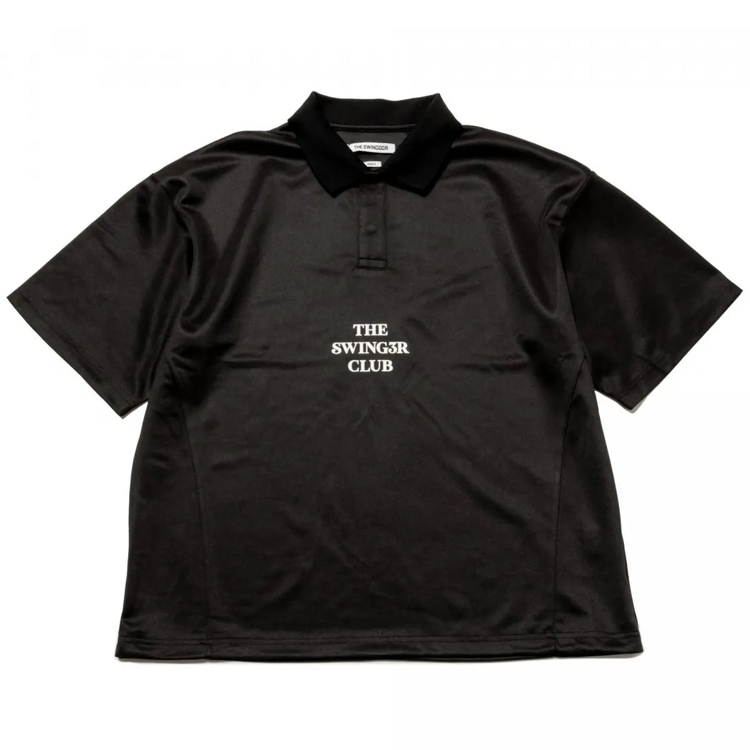 THE SWINGGGR SWG POLO SHIRT (BLACK)