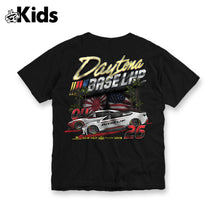 Load image into Gallery viewer, BASE LHP  Daytona S/S Tee Kids (Black)
