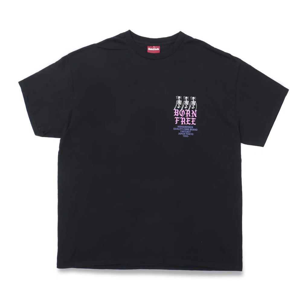 Hide and Seek Skull S/S Tee 24ss (BLK)