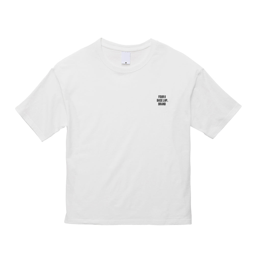 BASE LHP  Embroidery S/S Tee (White)